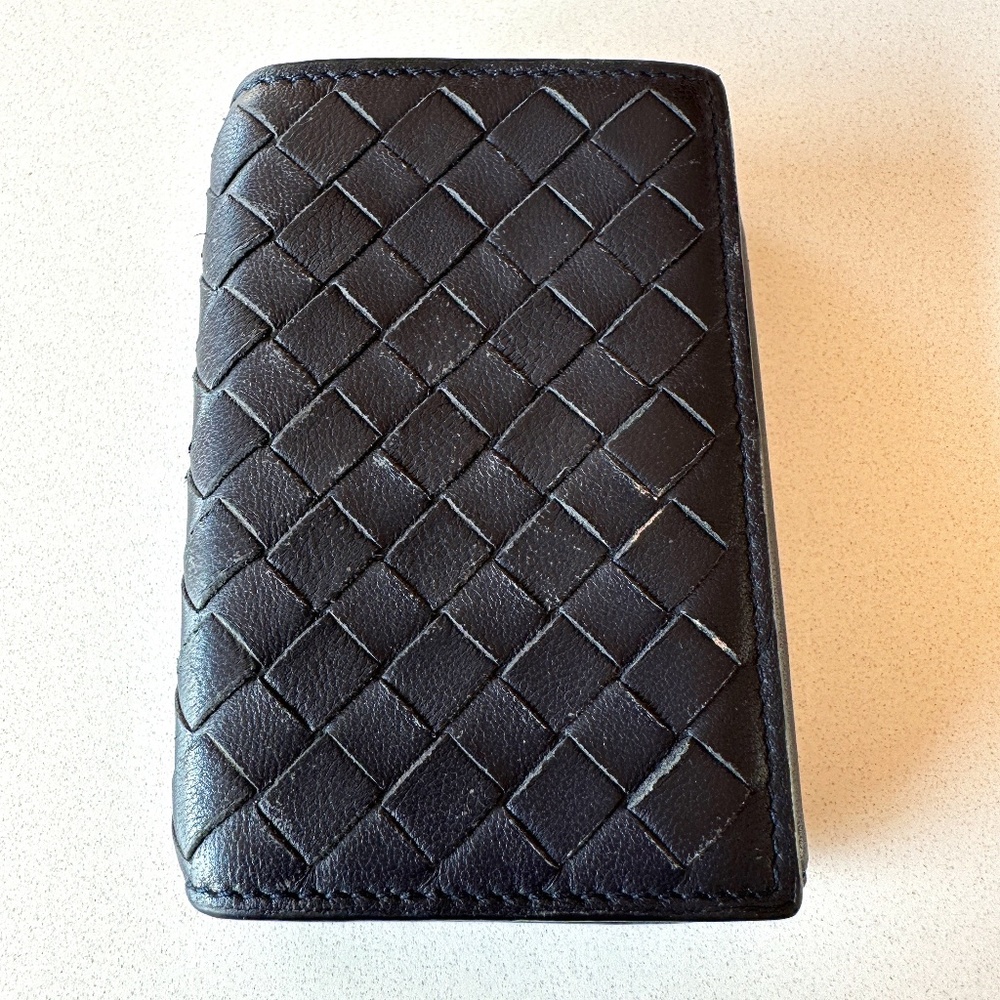 Bottega Veneta Trifold Wallet w/ Coin Pouch